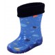 Demar Child Boy Galaxy Warm Wellies Wellingtons