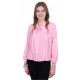 ASOS Elegancka różowa bluzka z kokardą