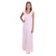 Pink, Frill Sleeves Design, Cut-Out Back With Tie Detail, Maxi Dress By John Zack