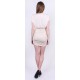 Ecru Wrap Front, Ruched Mini Dress Kardashian&#039;s Style by John Zack