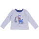 Grey/Blue Checked Long Sleeves Top &amp; Bottoms Pyjama Set For Boys EARLY DAYS