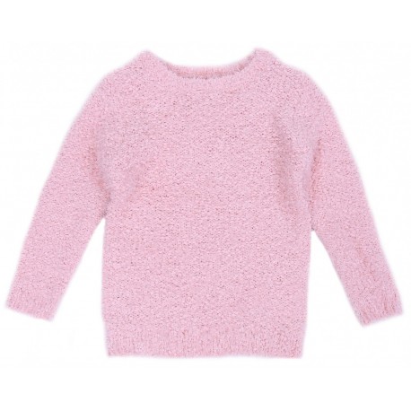 Girls Child Warm Pink Sweater