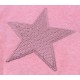 Pink sweater with a star made out of sequins