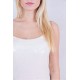 White Sequin Mini Dress, Cami Strap Sleeveless by John Zack