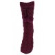 Women&#039;s burgundy, thick anti-slip socks - 37-42