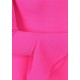 Pink Off Shoulder, Halter Neck, 3/4 Length Circular Flounce Sleeve by John Zack