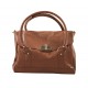 Light Brown Caramel Eco-Leather Handbag