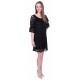 ASOS Koronkowa, czarna sukienka mini