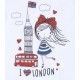 Bluzka &quot;I love London&quot; PRIMARK