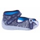 Boys Navy Blue Marble Shoes, Slippers, Sandals LEMIGO