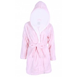 Soft & Fleece Pink Dressing Gown For Ladies LUXURY ROBE