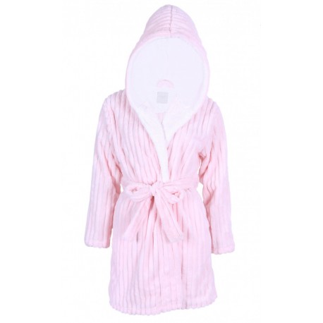 Soft & Fleece Pink Dressing Gown For Ladies LUXURY ROBE