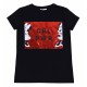 Black Top, T-shirt For Girls Minnie Mouse DISNEY