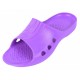 Lemigo Child Teenager Durable Lightweight Purple Flip Flops Flaps Slippers