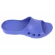 Lemigo Child Teenager Durable Lightweight Rubber Blue Flip Flops Flaps Slippers