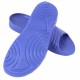 Lemigo Child Teenager Durable Lightweight Rubber Blue Flip Flops Flaps Slippers
