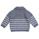 Boy Child Newborn Grey Straps Sweater