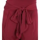 Burgundy, Cowl Neck, Bodycon Fit, Jumpsuit, Playsuit For Ladies By John Zack