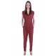 Brown, Cowl Neck, Bodycon Fit, Jumpsuit, Playsuit For Ladies By John Zack