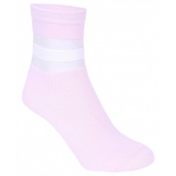 1 x baby pink socks with a mesh