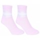 1 x baby pink socks with a mesh