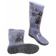 Ladies Grey, Cats Print Design, PVC, Wellies, Wellington, Rain Boots HAWAI LADY DEMAR