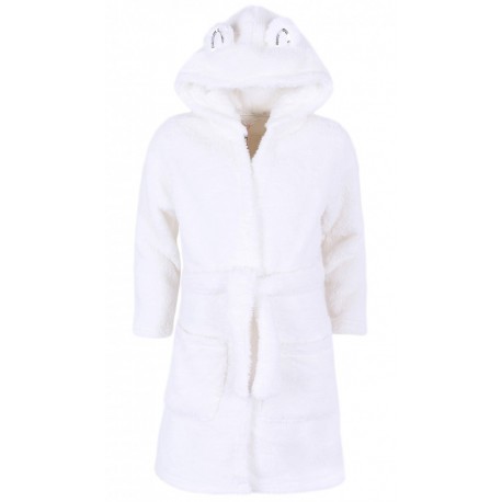 Soft & Fluffy Beige/Shimmer Details, Dressing Gown For Girls Young Dimension