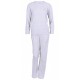 Grey Long Sleeved Top &amp; Bottoms Pyjama Set For Ladies Love To Lounge