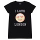 Czarna bluzeczka I Love London PRIMARK