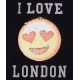 Czarna bluzeczka I Love London PRIMARK