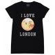 Czarna bluzeczka I Love London PRIMARK