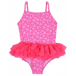 Rózowy neon strój kąpielowy-balerina PRIMARK
