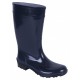 Lemigo Ilse Women Ladies High Quality Rubber PVC Navy Wellies Wellingtons Rain Boots