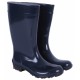 Lemigo Ilse Women Ladies High Quality Rubber PVC Navy Wellies Wellingtons Rain Boots