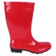 Lemigo Ilse Women Ladies High Quality Rubber PVC Red Wellies Wellingtons Rain Boots