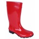 Lemigo Ilse Women Ladies High Quality Rubber PVC Red Wellies Wellingtons Rain Boots