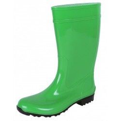 Lemigo Ilse Women Ladies High Quality Rubber PVC Green Wellies Wellingtons Rain Boots