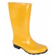 Lemigo Ilse Women Ladies High Quality Rubber PVC Yellow Wellies Wellingtons Rain Boots