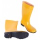 Lemigo Ilse Women Ladies High Quality Rubber PVC Yellow Wellies Wellingtons Rain Boots