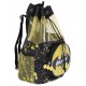 Batman DC Comics Black-Yellow Backpack-Bag, School Kit