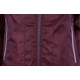 Burgundy bomber jacket