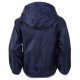 Child Navy Bomber Jacket Hood