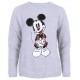 Grey, Long Sleeved Top, Jumper, Sweater For Ladies Mickey Mouse DISNEY