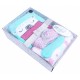 Turquoise Top &amp; Bottoms &amp; Socks &amp; Eyemask Pyjama Set For Ladies Love To Lounge