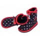 Black, Dotted Design, Snow, Winter Boots For Girls Minnie Mouse DISNEY