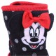 Black, Dotted Design, Snow, Winter Boots For Girls Minnie Mouse DISNEY