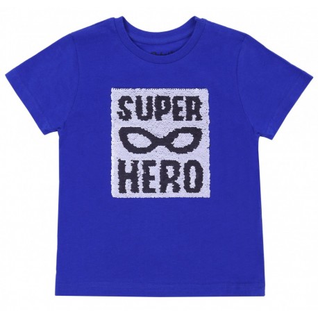 Kobaltowa koszulka Super Hero PRIMARK
