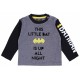 Grey/Black Top &amp; Bottoms Pyjama Set For Boys Superhero BATMAN DC Comics.