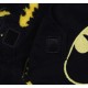 Czarna piżama jednoczęściowa BATMAN