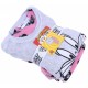 Grey Top &amp; Pink Bottoms Pyjama Set For Girls Bunny Bugs LOONEY TUNES